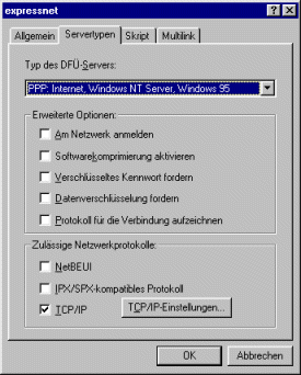 TCP/IP-Einstellungen