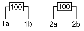 ISDN-Abschlußwiderstand